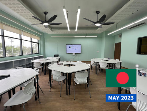 International School ceiling fan project