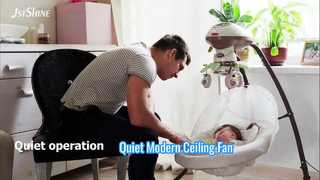  Inch Wood Blade Ceiling Fan DC Motor