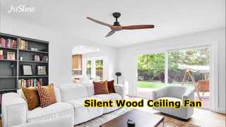 1stshine Wood Ceiling Fan Whisper Quiet