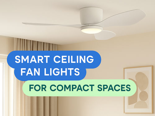 Latest company news about Ceiling Fan Lights for Apartments and Compact Interiors
