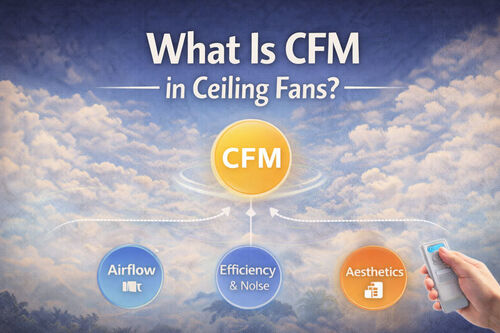 Latest company news about What Is CFM in Ceiling Fans? (And Why It Matters)