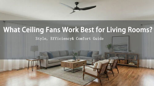 Latest company blogs about What Ceiling Fans Work Best for Living Rooms?