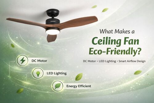 Latest company blogs about What Makes a Ceiling Fan Eco-Friendly?