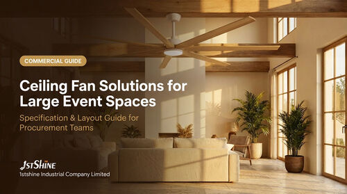 Latest company blogs about Ceiling Fan Solutions for Large Event Spaces
