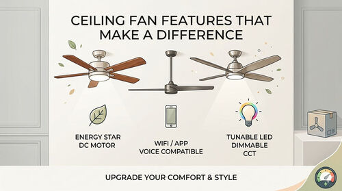 Latest company blogs about Ceiling Fan Features That Make a Difference