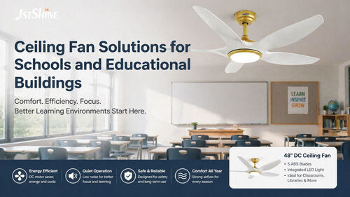 Latest company blogs about Introduction: Why Ceiling Fans Matter in Schools and Educational Buildings