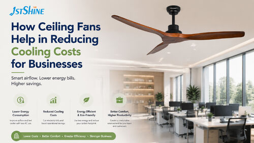Latest company news about How Ceiling Fans Help in Reducing Cooling Costs for Businesses