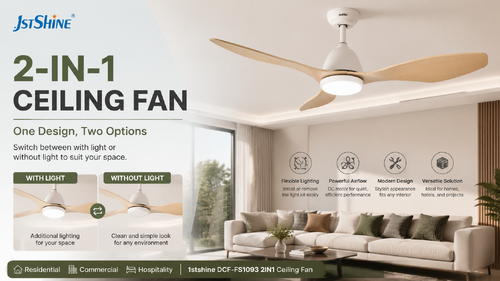 Latest company blogs about 2-in-1 Ceiling Fans: The Flexible Lighting Solution for Modern Homes and Commercial Projects