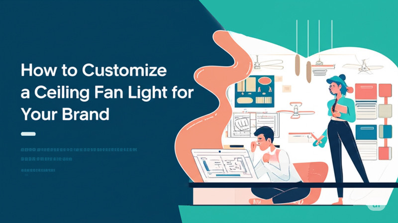 Latest company blogs about How to Customize a Ceiling Fan Light for Your Brand
