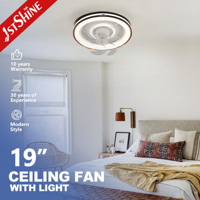 Buy 2 LED Ceiling Fan with 360 Degrees Swing Head and ABS Clear Plastic Blade Material online manufacture