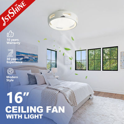 Buy Mini 16 Inches Led Bladeless Ceiling Fan White Dc Motor Dimming Light online manufacture