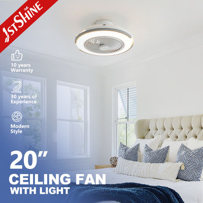 Buy 20 Inch 220V High Airflow Flush Mounted LED Ceiling Fan with Light Bedroom online manufacture