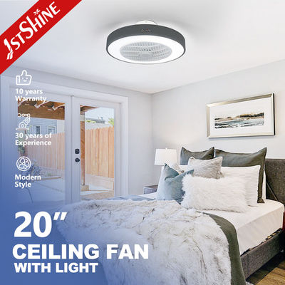 Buy ETL Dimmable 3 Color Bedroom Ceiling Fan Light 20inch online manufacture