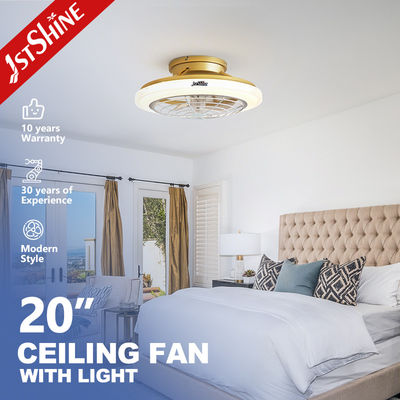 Buy 1stshine 20-inch Low Profile Gold Ceiling Fan with LED Light and Wall Control Switch online manufacture