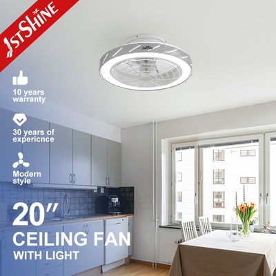 Buy Smart Remote Controlled Flush Mount LED Ceiling Fan with DC Motor and ABS Blades online manufacture