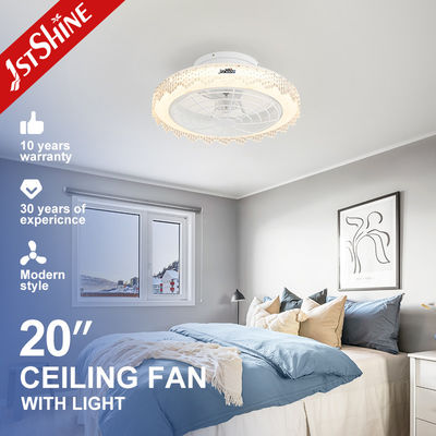 Buy 110-240V/50-60Hz Input Voltage 20 Inches White Fancy ABS Hidden Blades Remote Ceiling Fan online manufacture