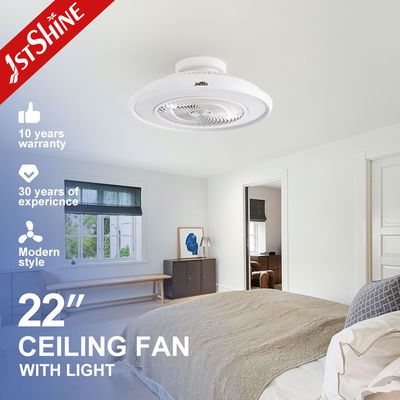 Buy Enclose Bladeless LED Ceiling Fan With Dimmable White Modern For Study Room online manufacture
