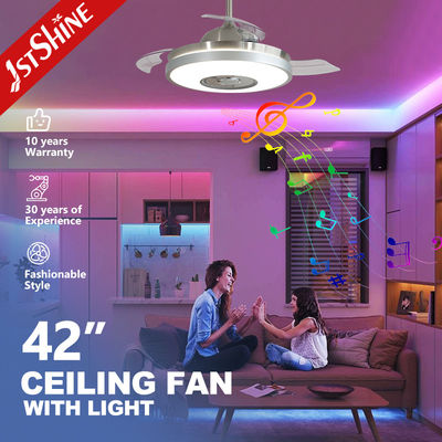 Buy Luxurious Stylish LED Ceiling Fan with Music Player and Remote Control 42