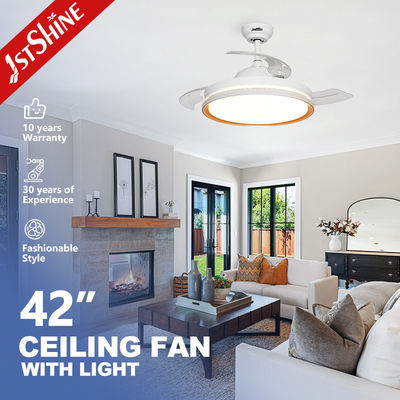 Buy DC Motor 230V 42 Inch Ceiling Fan Light 5 Speeds Remote Control online manufacture