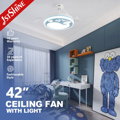 Buy 42 Inches Fandelier Folding Ceiling Fan Light With Dc Motor And Remote Control online manufacture