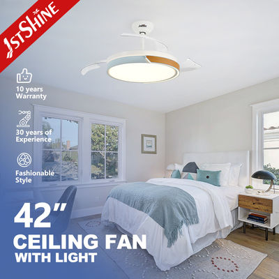 Buy Indoor 42 Inch LED Ceiling Fan with Invisible Blades and Remote Control Switch Style online manufacture