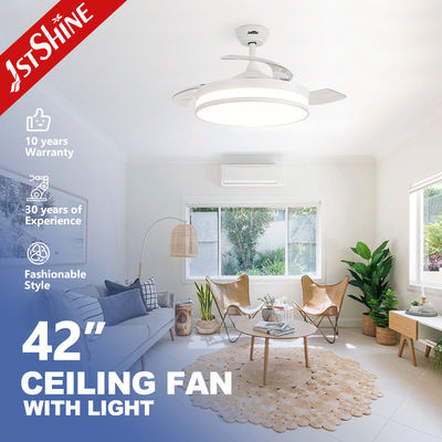 Buy Standard Wind LED Ceiling Fan with Retractable PC Blades and Air Conditioning Function online manufacture