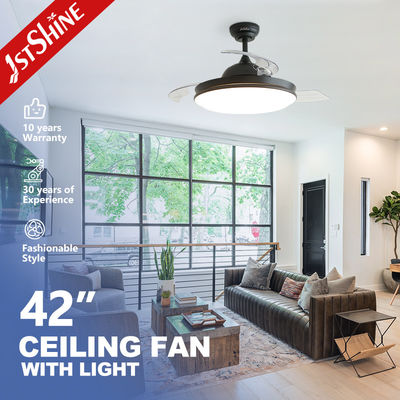 Buy Modern Style 2- 1stshine LED Ceiling Fan with Remote Control and Retractable Design online manufacture
