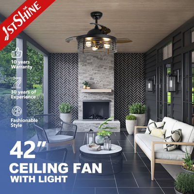 Buy Bladeless Farmhouse Ceiling Fan With Light Small Modern Industrial online manufacture