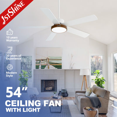 Buy 1stshine/OEM Logo MDF Blades Ceiling Fan with Dimmable LED Lighting and DC Motor online manufacture