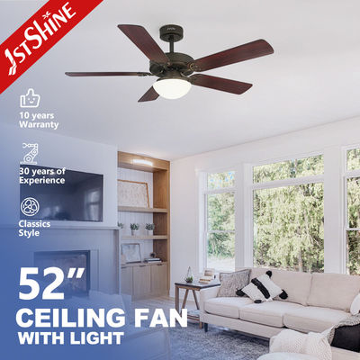 Buy 52'' Ceiling Fan With Light 6 Speed Remote Control Energy Saving online manufacture