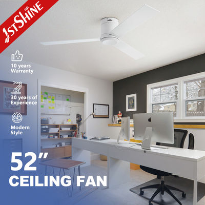 Buy Remote Control 52 Inch 5-Speed White MDF Blades Ceiling Fan for Grade Decoration online manufacture