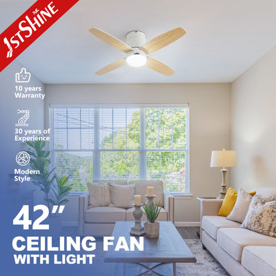 Buy 2- 1stshine 42 Inches Smart Remote LED Ceiling Fan with 4 Reversible Blades and Motor online manufacture
