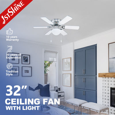 Buy 32 Inch 6 MDF Blade Classic Ceiling Fans Remote Control Energy Efficient online manufacture