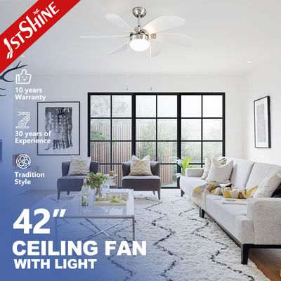 Buy Classic Decorative Ceiling Fan with Light and Wall Control 3 Speeds Pull Chain Switch online manufacture