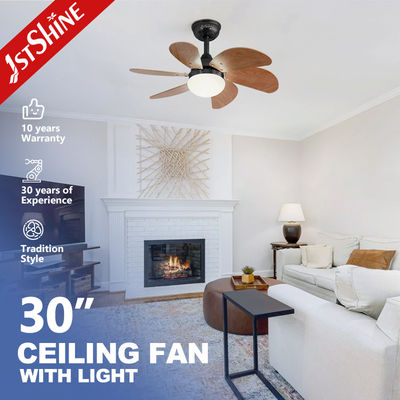 Buy 1stshine/OEM Logo 6 Blades LED Light Kit Residential BLDC Ceiling Fan with 2- online manufacture