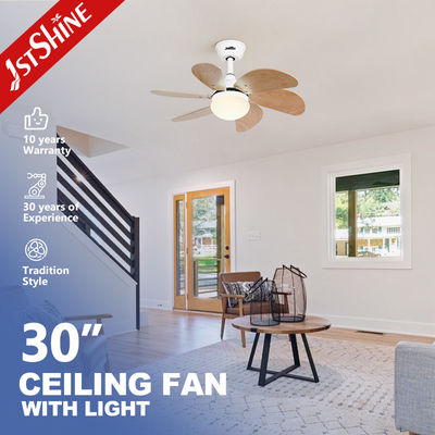 Buy 110-240V Ceiling Fan with DC Motor and Remote Control in Modern MDF Wood Blades 3000K online manufacture