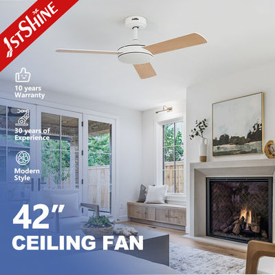 Buy 42 Inches Modern LED Ceiling Fan DC Motor MDF Blade Remote LED Ceiling Fan online manufacture