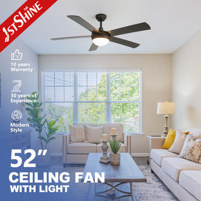 Buy 5 Blades Ceiling Fan With Light Ac Motor 3-Speed Remote Modern Led Ceiling Fan online manufacture
