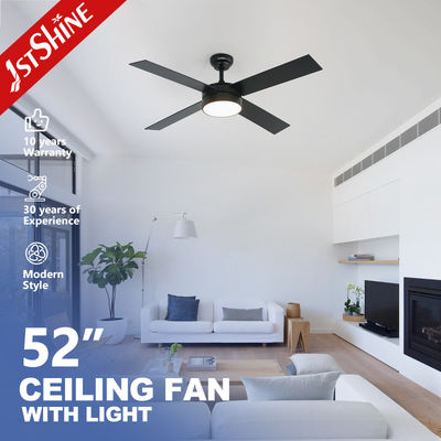 Buy Electric 52 Inches Living Room 16W Decorative MDF Blades Ceiling Fan Light with 2- online manufacture