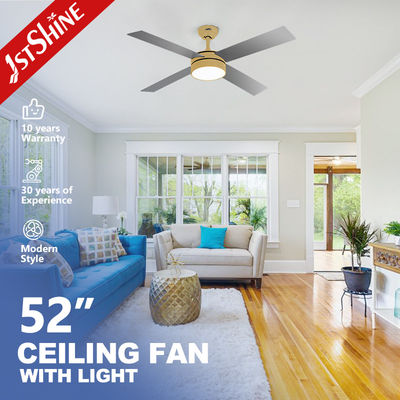 Buy 1stshine/OEM Logo LED Ceiling Fan with Tri-Color Light and Electric Power Source online manufacture