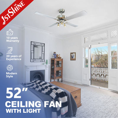 Buy Modern Living Room Lighting Smart Ceiling Fan with 3 Speed Choice and Remote Control online manufacture