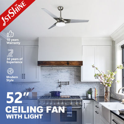 Buy 52 Inch 3 Blades Air Cooling LED Ceiling Fan Light with Remote Control and MDF Blades online manufacture