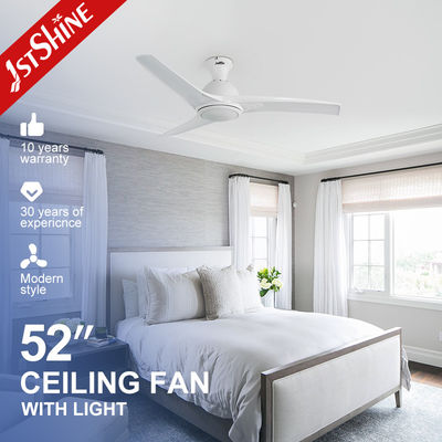 Buy CE Decorative Energy Saving Flush Mount Ceiling Fan With LED Light Remote Control online manufacture