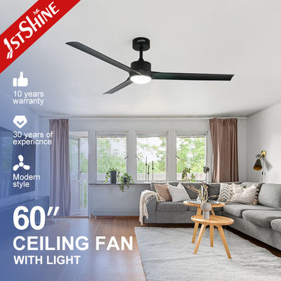 Buy 220V 240V 50HZ Plastic Ceiling Fan With Lights 37.6W DC Motor 5 Speed online manufacture