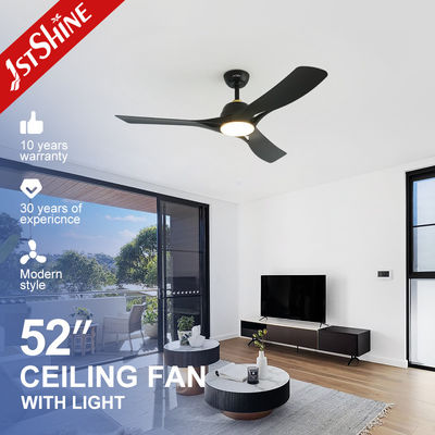 Buy 110-240v/50-60Hz ABS Black Blades Ceiling Fan with Remote Control and Dimmable Lighting online manufacture