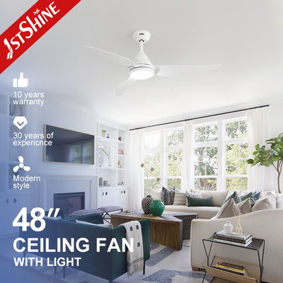 Buy 48 Inches Modern Led Smart App Control Ceiling Fan With Light For Smart Life online manufacture