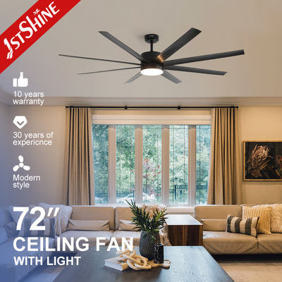 Buy 6 Speed Reversible DC Motor Large Air Flow Ceiling Fans With Lights And Remote App Control online manufacture