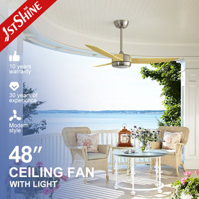 Buy Plastic Blades LED Ceiling Fan with Light and Remote Pure Copper Motor Energy Saving 10 online manufacture
