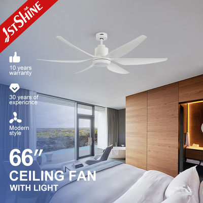 Buy 66 Inch Larger Ceiling Fans With Lights Reversible Silent DC Motor ABS Blade online manufacture