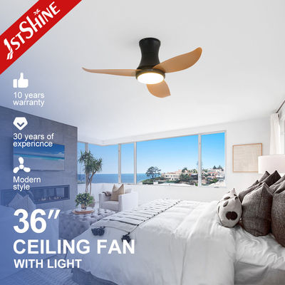 Buy 36 Inch Low Profile Ceiling Fan With Light Plastic Blade DC Motor Low Noise online manufacture